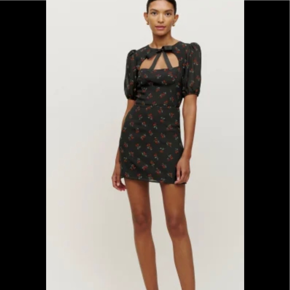 Morgan Dress black cherry